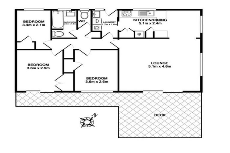 Photo of property in 26b Blomfield Street, Nawton, Hamilton, 3200