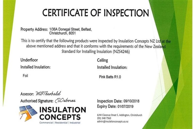 Photo of property in 1/36a Donegal Street, Belfast, Christchurch, 8051