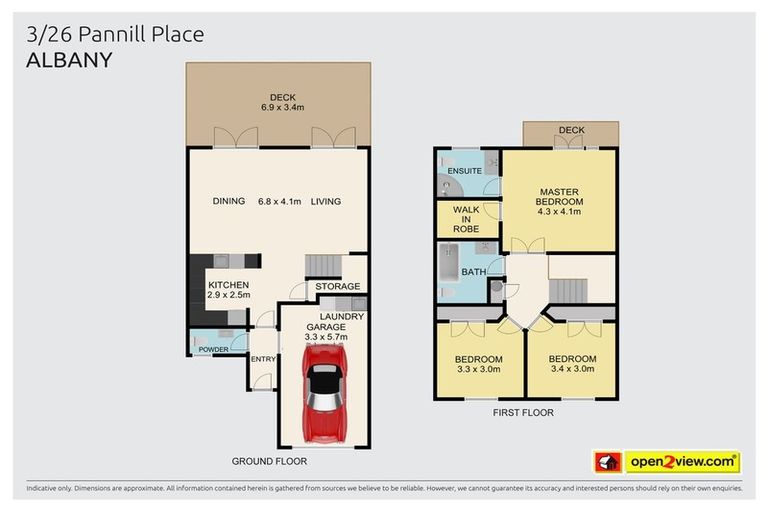 Photo of property in 3/26 Pannill Place, Oteha, Auckland, 0632