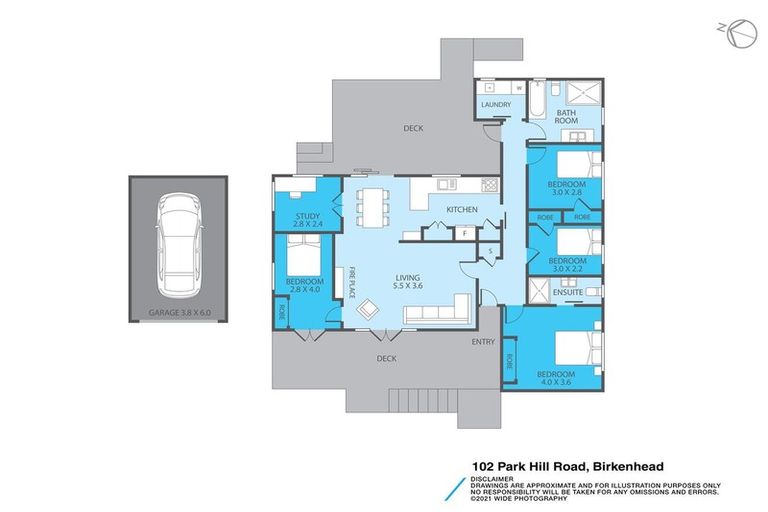 Photo of property in 102 Park Hill Road, Birkenhead, Auckland, 0626