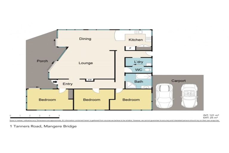 Photo of property in 1 Tanners Road, Mangere Bridge, Auckland, 2022