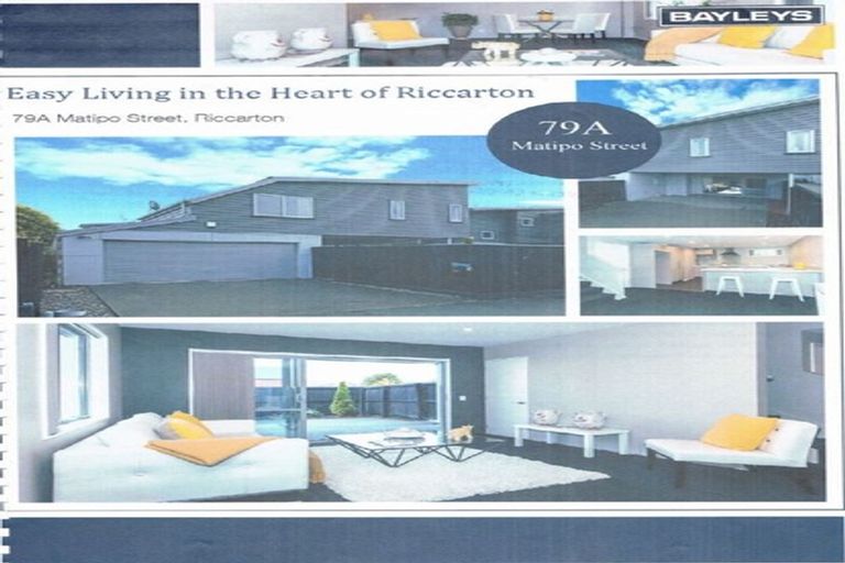 Photo of property in 79a Matipo Street, Riccarton, Christchurch, 8041