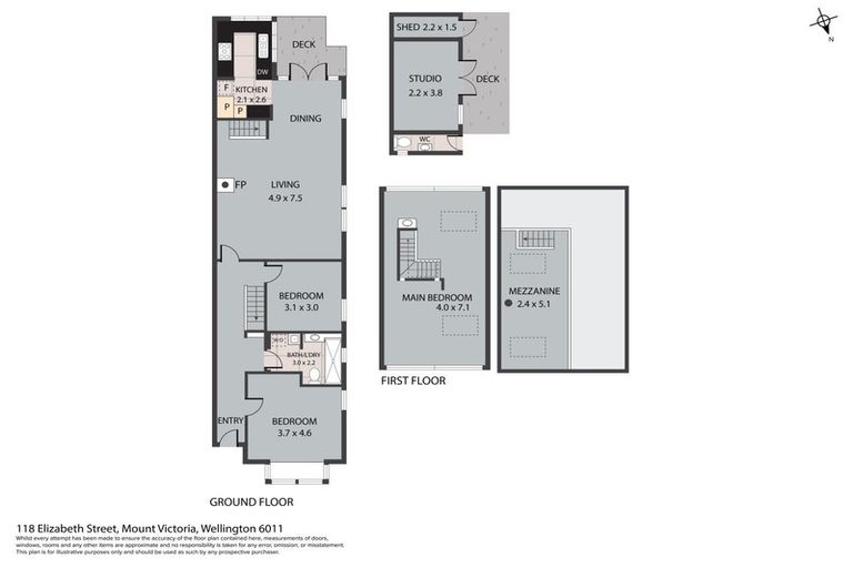 Photo of property in 118 Elizabeth Street, Mount Victoria, Wellington, 6011