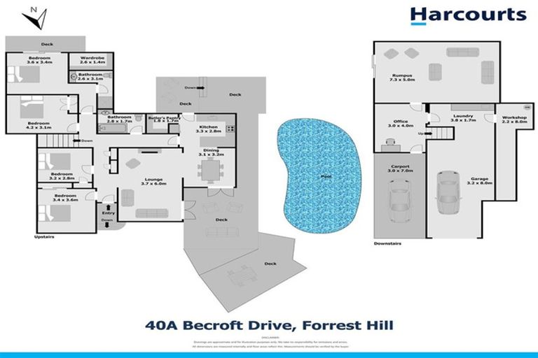 Photo of property in 1/40 Becroft Drive, Forrest Hill, Auckland, 0620