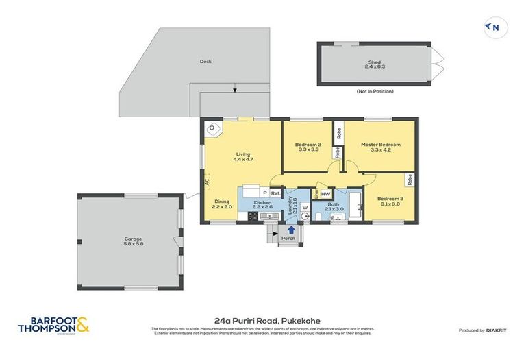 Photo of property in 24a Puriri Road, Pukekohe, 2120