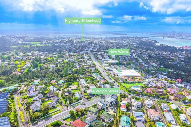 Photo of property in 4 Waipa Street, Birkenhead, Auckland, 0626