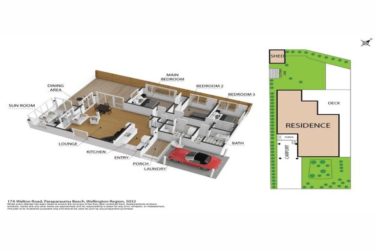 Photo of property in 17 Walton Road, Paraparaumu Beach, Paraparaumu, 5032