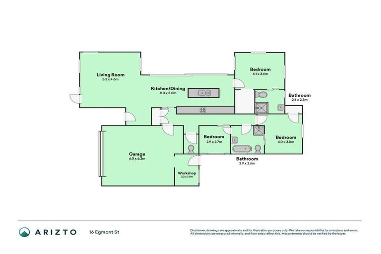 Photo of property in 16 Egmont Street, Patea, 4520