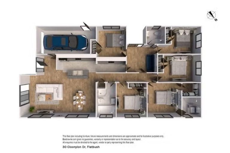 Photo of property in 30 Cloonlyon Drive, Flat Bush, Auckland, 2019