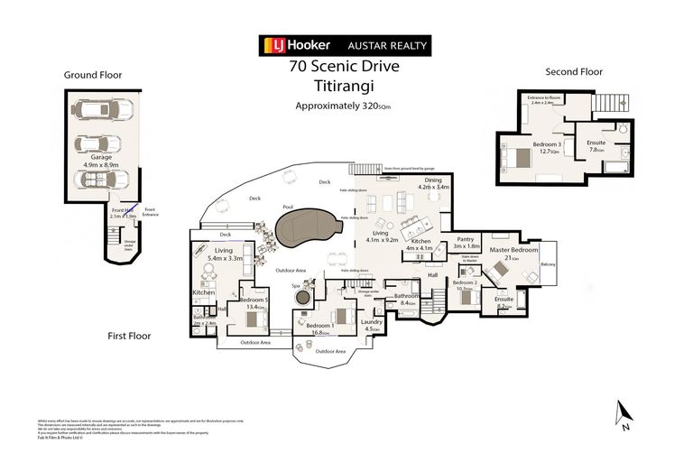 Photo of property in 70 Scenic Drive, Titirangi, Auckland, 0604