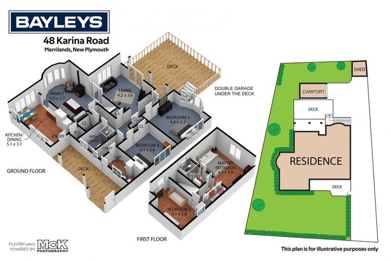 Photo of property in 48 Karina Road, Merrilands, New Plymouth, 4312