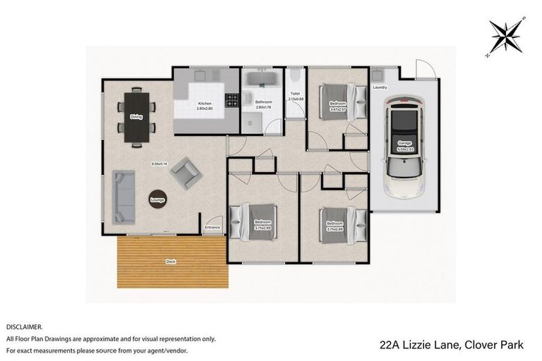 Photo of property in 22a Lizzie Lane, Clover Park, Auckland, 2019