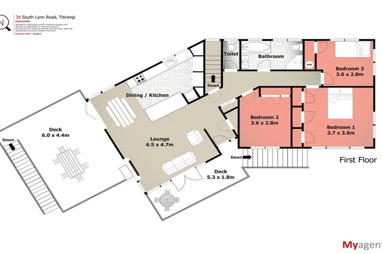 Photo of property in 34 South Lynn Road, Titirangi, Auckland, 0604