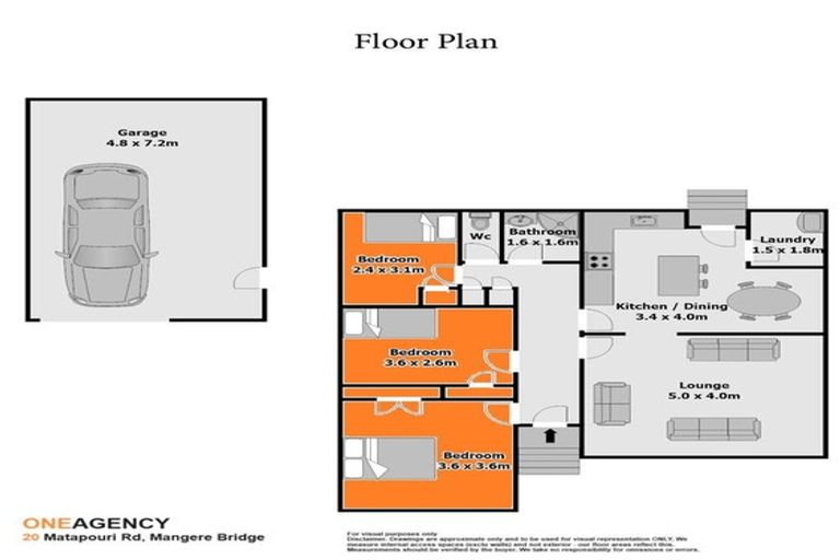 Photo of property in 20 Matapouri Road, Mangere Bridge, Auckland, 2022