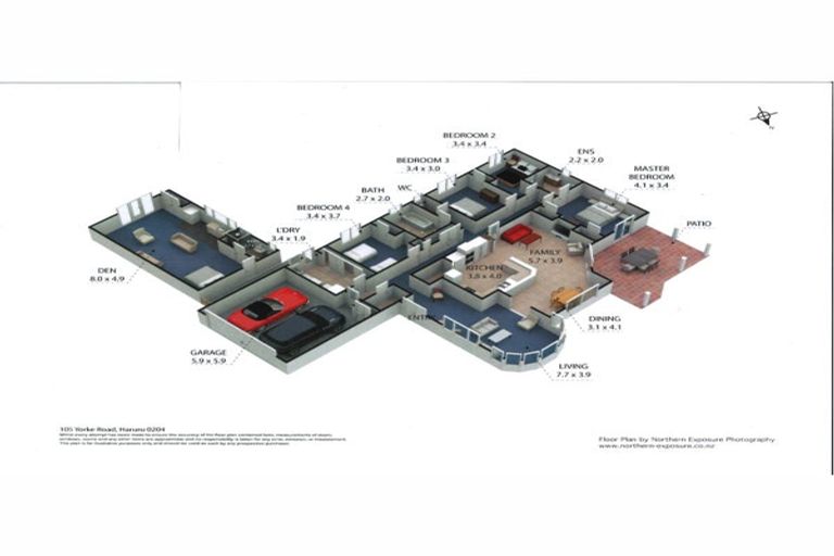 Photo of property in 105 Yorke Road, Haruru, 0204