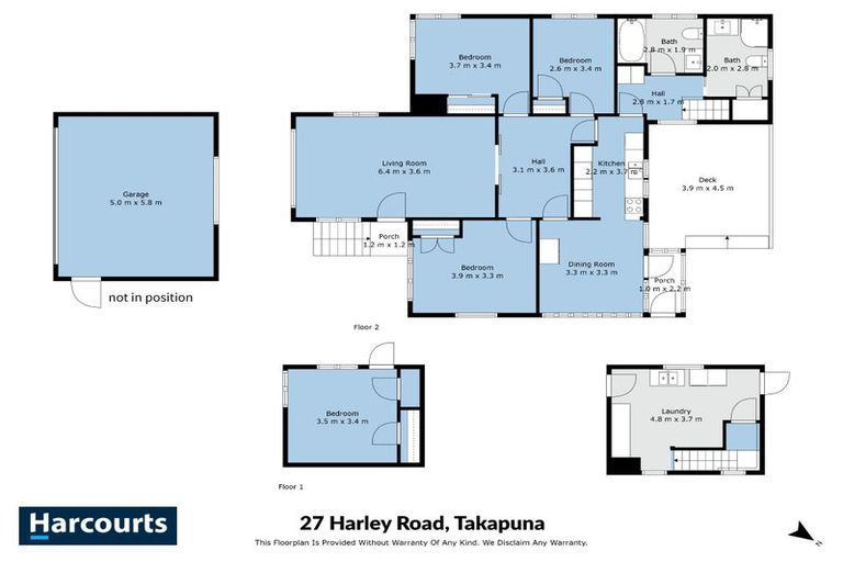 Photo of property in 27 Harley Road, Takapuna, Auckland, 0622