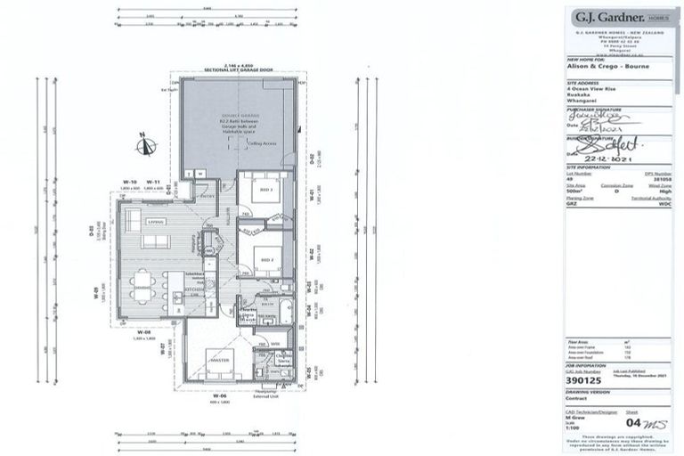 Photo of property in 4 Ocean View Rise, Ruakaka, 0116