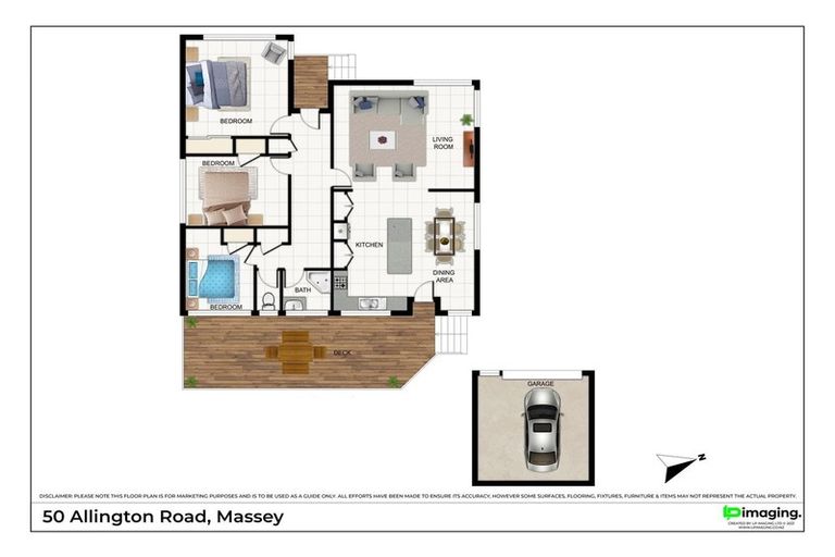 Photo of property in 50 Allington Road, Massey, Auckland, 0614