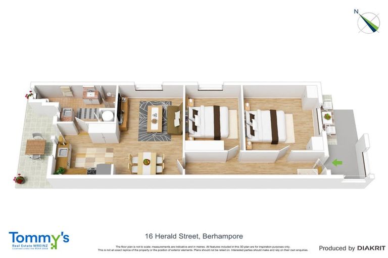 Photo of property in 16 Herald Street, Berhampore, Wellington, 6023