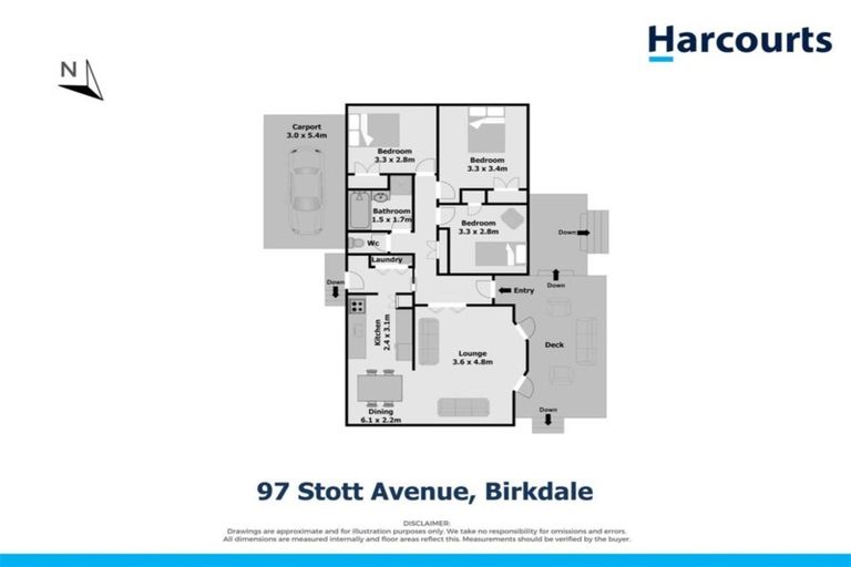 Photo of property in 97 Stott Avenue, Birkdale, Auckland, 0626