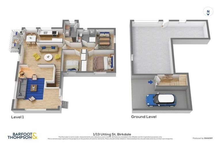 Photo of property in 1/13 Utting Street, Birkdale, Auckland, 0626