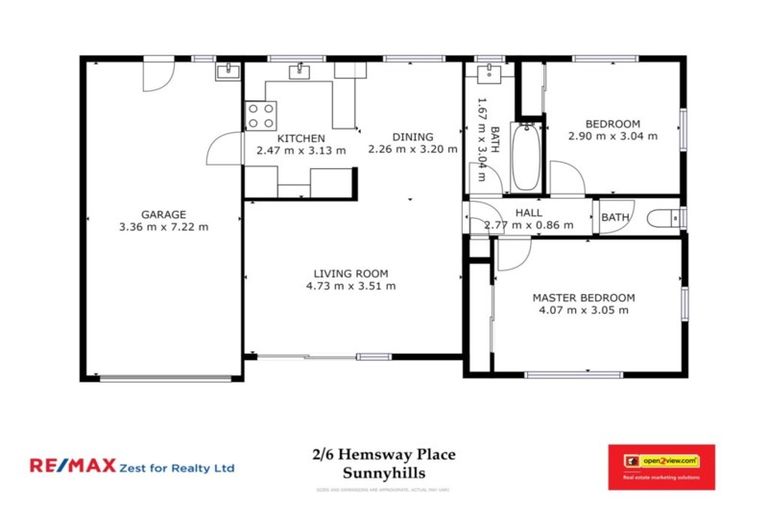 Photo of property in 2/6 Hemsway Place, Sunnyhills, Auckland, 2010
