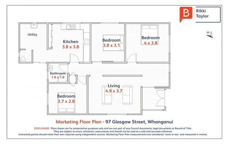 Photo of property in 97 Glasgow Street, Whanganui, 4500