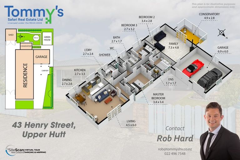 Photo of property in 43 Henry Street, Ebdentown, Upper Hutt, 5018