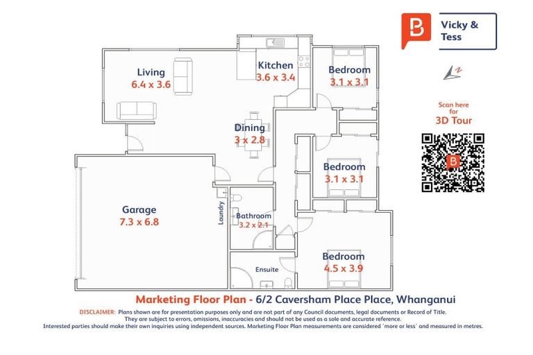 Photo of property in Caversham Park, 2/7 Caversham Road, Westmere, Whanganui, 4501