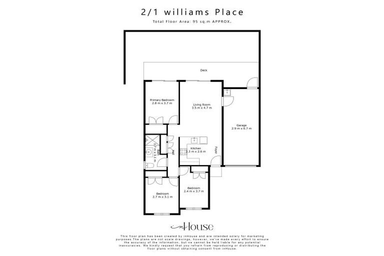 Photo of property in 2/1 Williams Place, Fairfield, Hamilton, 3214