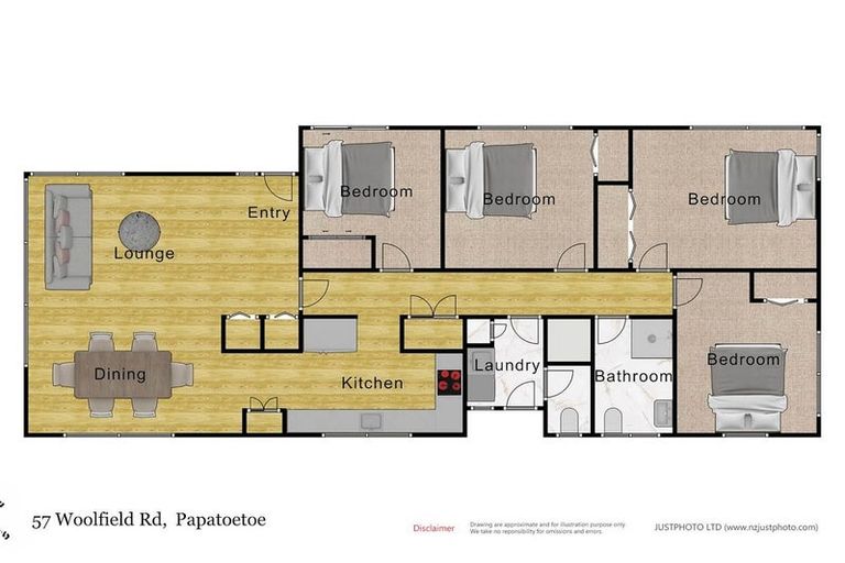 Photo of property in 57 Woolfield Road, Papatoetoe, Auckland, 2025