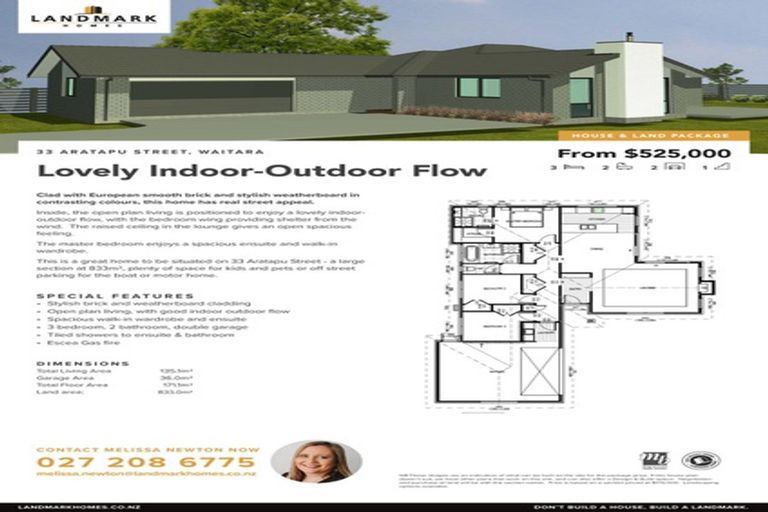 Photo of property in 33 Aratapu Street, Waitara, 4320