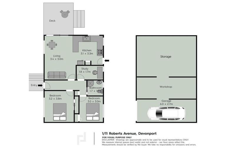 Photo of property in 1/11 Roberts Avenue, Bayswater, Auckland, 0622