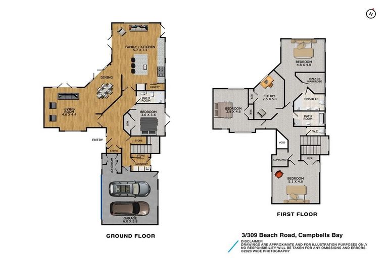 Photo of property in 3/309 Beach Road, Campbells Bay, Auckland, 0630