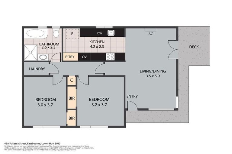 Photo of property in 41-43 Pukatea Street, Eastbourne, Lower Hutt, 5013