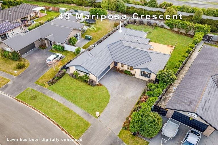 Photo of property in 43 Mariposa Crescent, Aidanfield, Christchurch, 8025
