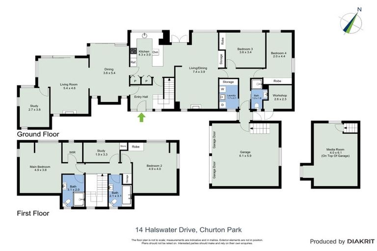 Photo of property in 14 Halswater Drive, Churton Park, Wellington, 6037