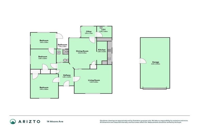 Photo of property in 14 Moore Avenue, Tawhero, Whanganui, 4501