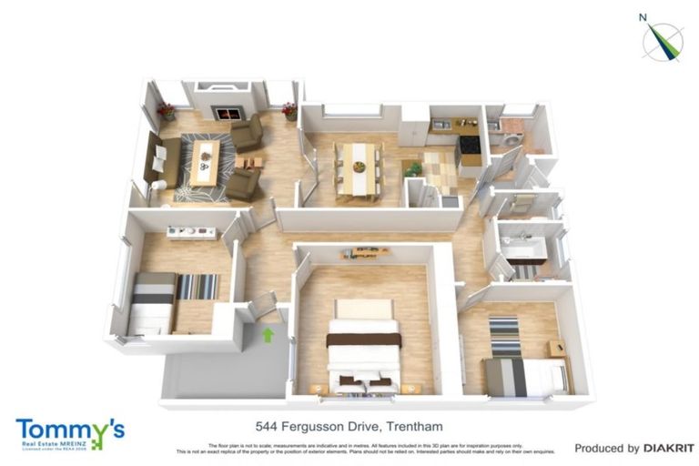 Photo of property in 544 Fergusson Drive, Trentham, Upper Hutt, 5018