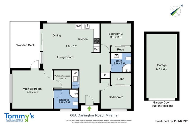 Photo of property in 68a Darlington Road, Miramar, Wellington, 6022