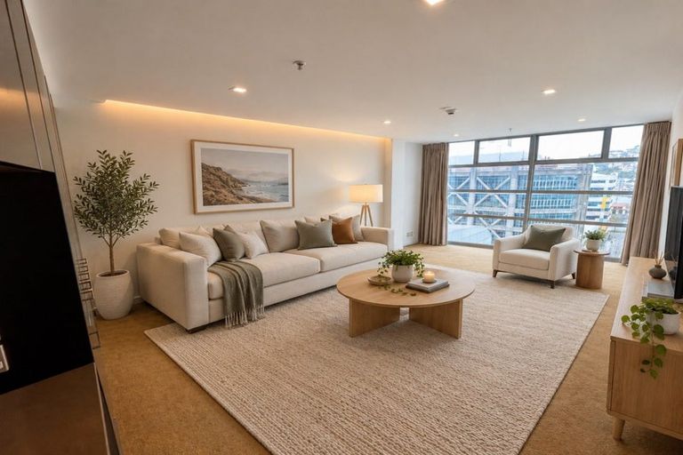 Photo of property in Chews Lane Apartments, 11h/9 Chews Lane, Wellington Central, Wellington, 6011