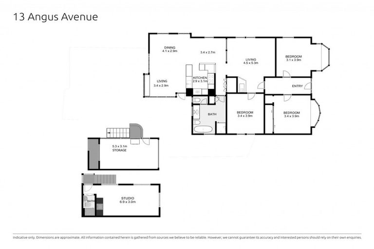 Photo of property in 13 Angus Avenue, Berhampore, Wellington, 6023