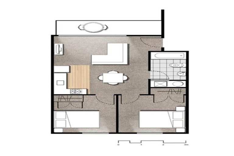 Photo of property in Detroit Apartments, 306/181 Tasman Street, Mount Cook, Wellington, 6021