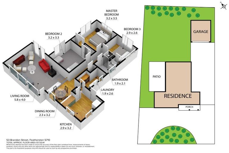 Photo of property in 53 Brandon Street, Featherston, 5710