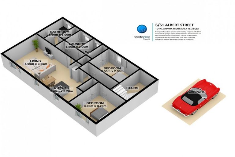 Photo of property in 6/51 Albert Street, Hamilton East, Hamilton, 3216