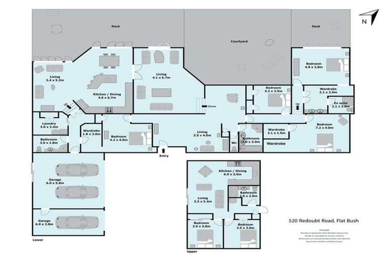 Photo of property in 520 Redoubt Road, Flat Bush, Auckland, 2019