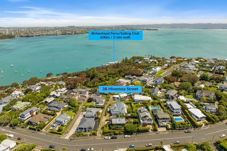 Photo of property in 38 Hinemoa Street, Birkenhead, Auckland, 0626