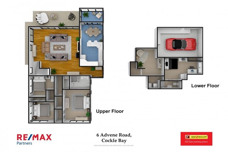 Photo of property in 6 Advene Road, Cockle Bay, Auckland, 2014