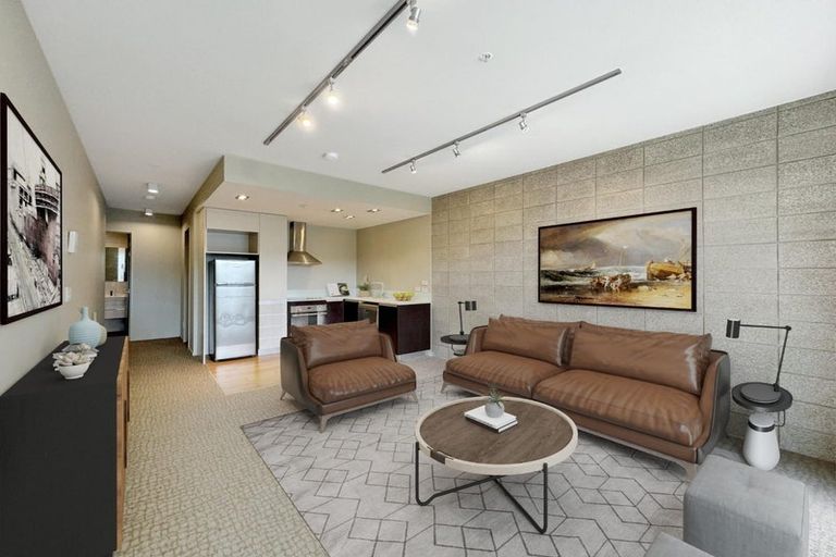 Photo of property in Revolucion Apartments, 402/28w Torrens Terrace, Mount Cook, Wellington, 6011