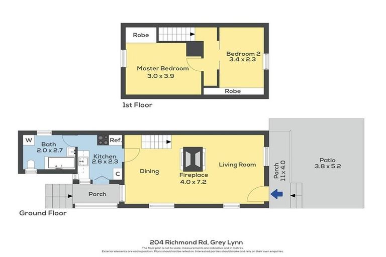 Photo of property in 204 Richmond Road, Grey Lynn, Auckland, 1021